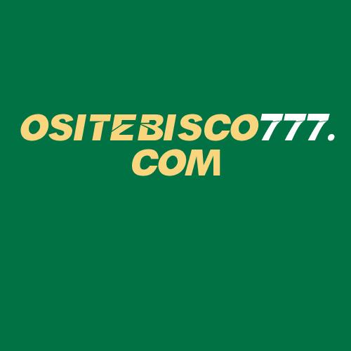 Logo da OSITEBISCO777